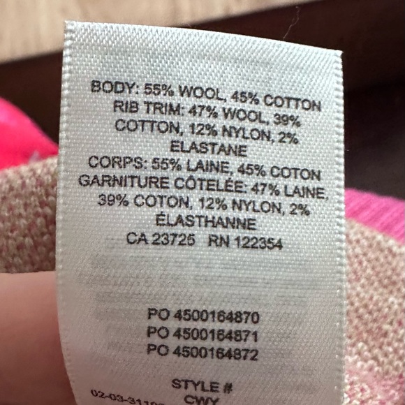 Vintage style oversized wool and cotton Sweater - Picture 5 of 5